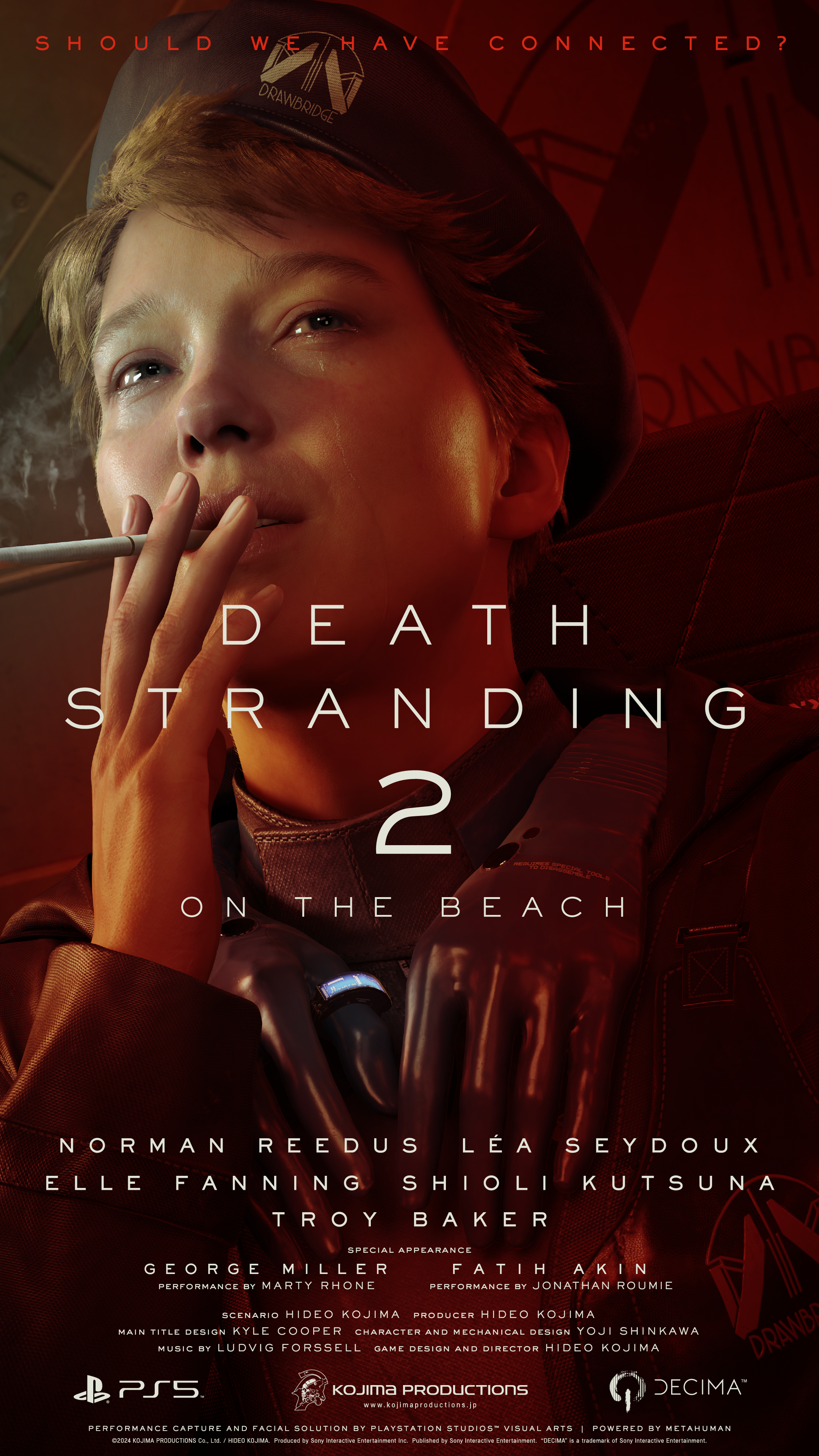 デスストランディング　B2 ポスター Death Stranding 2 — Archival/Matt